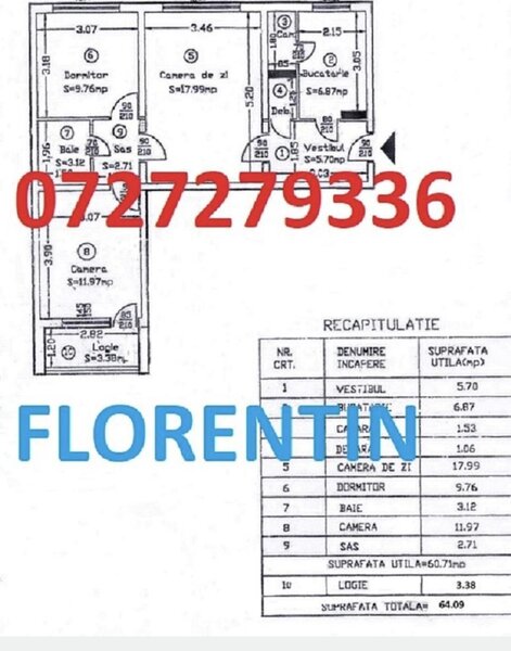 Drumul Taberei 3 camere 3/4